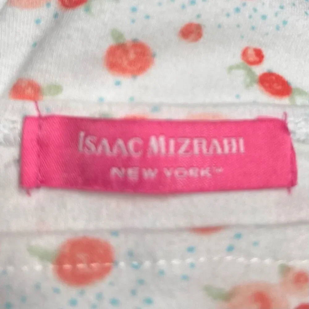Peach Colored Outfit   ISAAC MIZRAHI Dress   Cloud Island Leggings  Sz 6-9m   EU